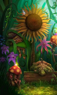 Fantasie Garten
