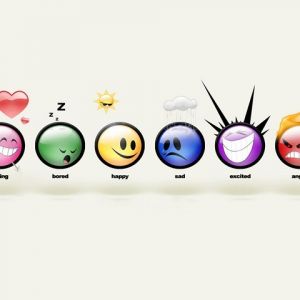 Emotionale Ausdrücke Emoji