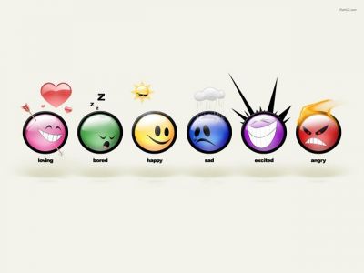 Emotionale Ausdrücke Emoji