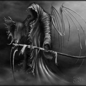 Dunkle Fantasie Grim Reaper Kunst