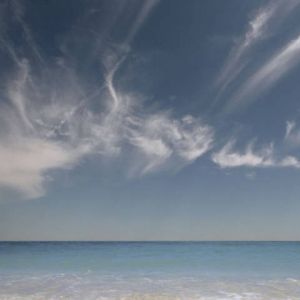 Ruhige Strandlandschaft