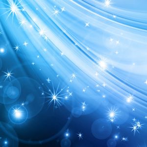 Blauer Abstrakter Hintergrund mit Funkeln