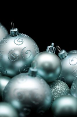 Elegante Weihnachtsornamente