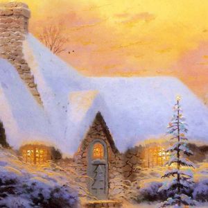 Gemütliche Winterhütte