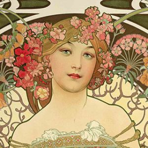 Alphonse Mucha Blumenkunst