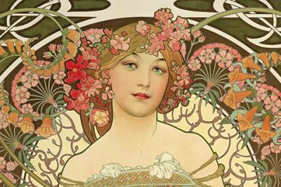 Alphonse Mucha Blumenkunst