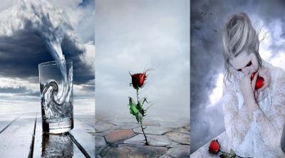 Emotionale Kunst und Natur