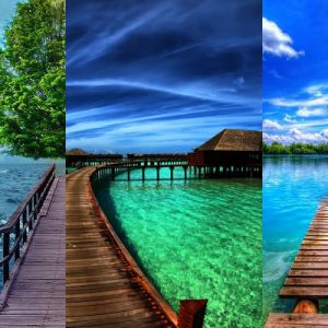 Ruhige Wasserwege und Grüne Landschaften