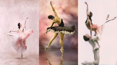 Elegante Ballettänzerinnen
