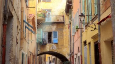 Charmante italienische Straße