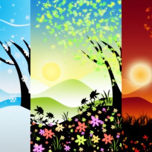 Landschaft der Vier Jahreszeiten