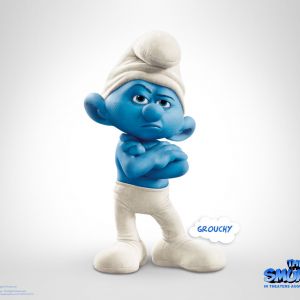 Charakter Griesgram Schlumpf