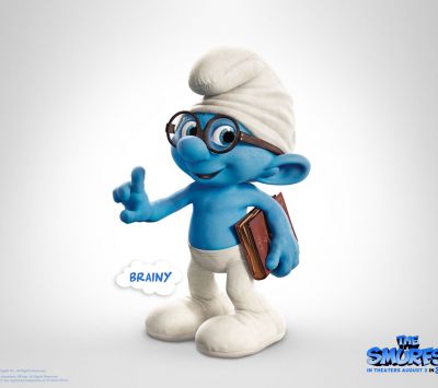 Charakter Brainy Schlumpf