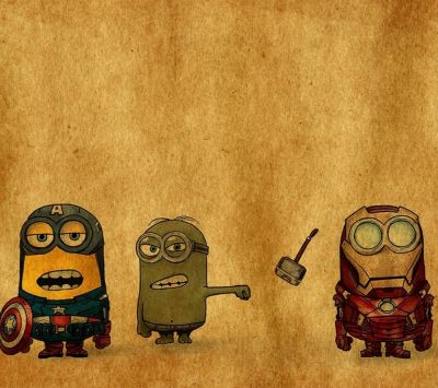 Minions als Superhelden