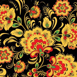 Lebendiges Blumenmuster