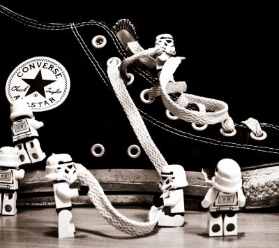 Stormtrooper und Converse