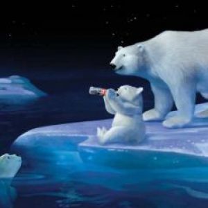 Eisbären auf dem Eis