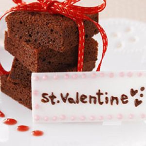 Schokoladensüßigkeiten zum Valentinstag