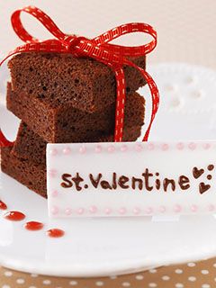 Schokoladensüßigkeiten zum Valentinstag