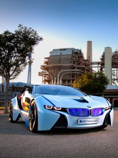 Futuristisches Auto BMW i8