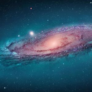 Hintergrund Andromeda-Galaxie