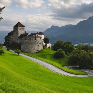 Malersches Schloss Landschaft