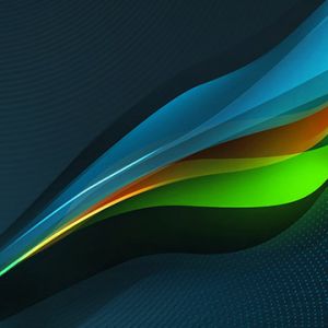Bunte Abstrakte Wellen