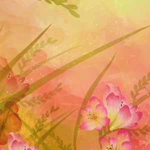Buntes Blumen-Hintergrund