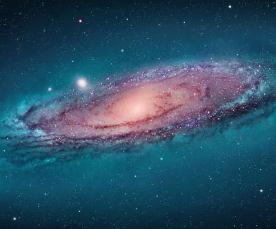 Hintergrund Andromeda-Galaxie