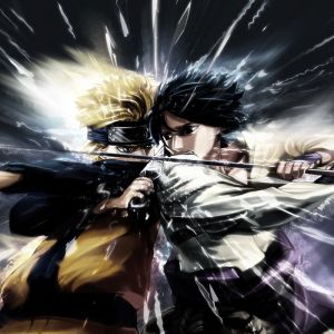 Naruto gegen Sasuke Kampf