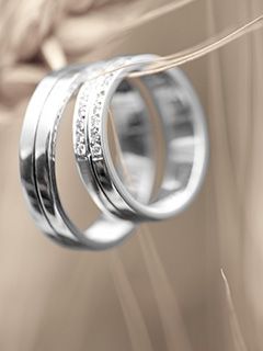 Elegante Eheringe