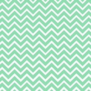 Minzgrünes Chevron-Muster