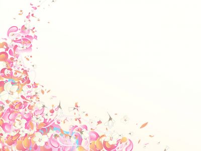 Buntes Abstraktes Blumenmuster