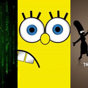 Die Simpsons und SpongeBob