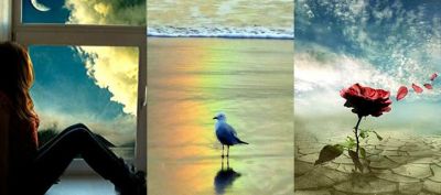 Friedliche Natur und Liebe