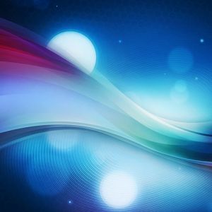 Bunte Abstrakte Wellen