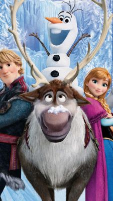 Charaktere aus Die Eiskönigin - Olaf und Freunde
