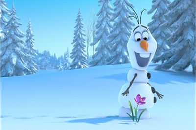 Olaf im Winterwunderland