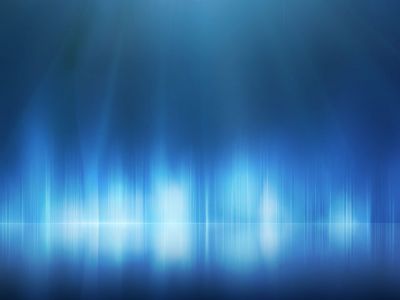 Blaue Abstrakte Lichtmuster