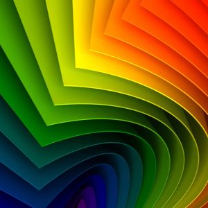 Bunte Abstrakte Wellen