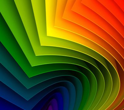 Bunte Abstrakte Wellen