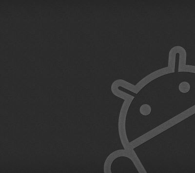 Minimalistisches Design des Android-Logos