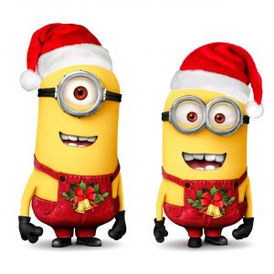 Minions Weihnachtsfreude