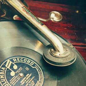 Vintage Plattenspieler