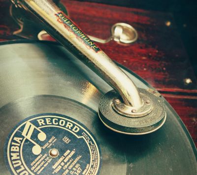 Vintage Plattenspieler