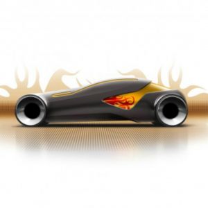 Stylisches Rennwagen-Design