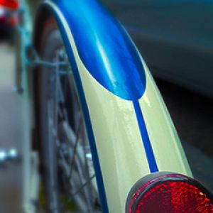 Stylischer Fahrradschutz