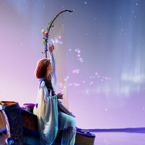 Faszinierende Aurora-Fantasie-Szene