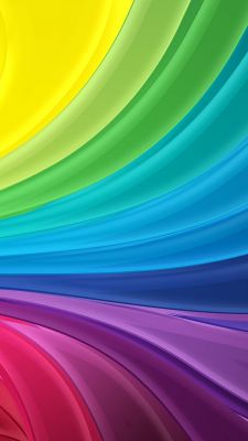 Bunte Wellenmuster