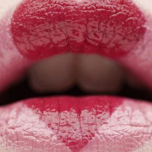 Herzförmige Lippen